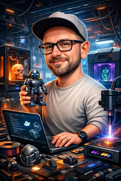 Miloš Mřihlad – zakladatel MM3D Factory